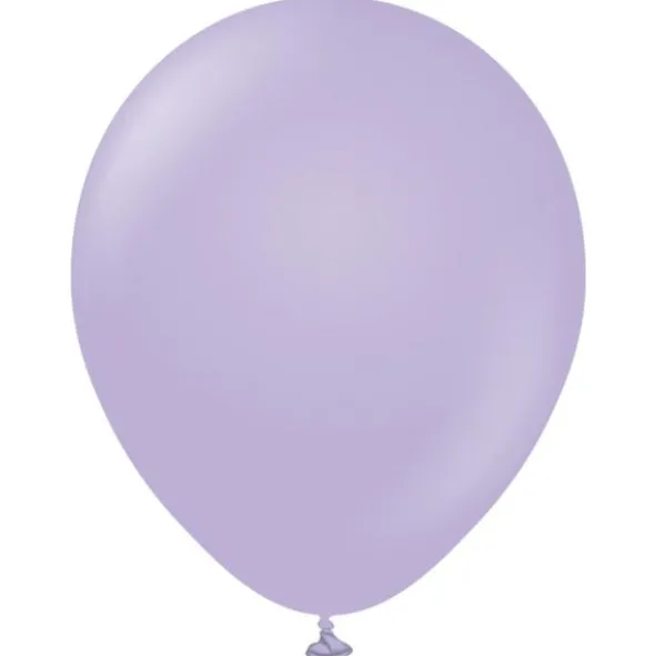 Latexballonger Ljuslila 30 cm (10-pack)