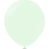 Latexballonger Macaron Blekgrön 45 cm (5-pack)