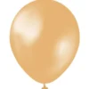 Latexballonger Metallic Guld 30 cm (10-pack)