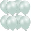 Latexballonger Mintgrön 13 cm (25-pack)