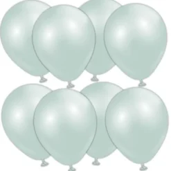 Latexballonger Mintgrön 13 cm (25-pack)