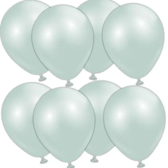 Latexballonger Mintgrön 13 cm (25-pack)