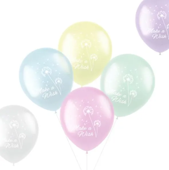 Latexballonger Pastell Make A Wish