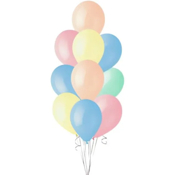 Latexballonger Pastell Mixad