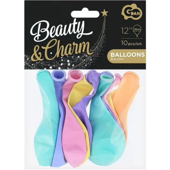 Latexballonger Pastell Mixad