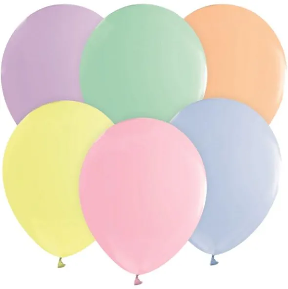 Latexballonger Pastell Mixad