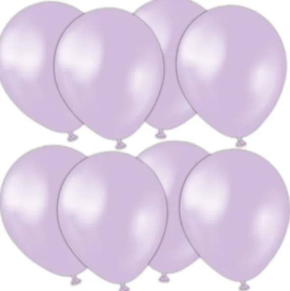 Latexballonger Pearl Lilac 13 cm 100-pack (100-pack)