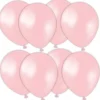 Latexballonger Pearl Pink 13 cm 25-pack (25-pack)