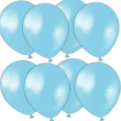 Latexballonger Pearl Sky Blue 13 cm 25-pack (25-pack)