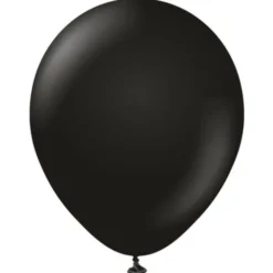 Latexballonger Svart 30 cm (10-pack)