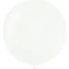 Latexballonger Vit 90 cm 2-pack