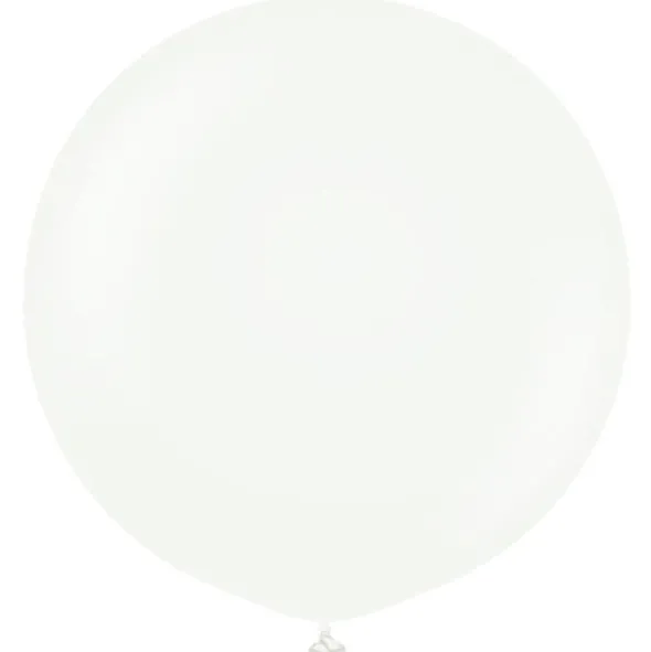 Latexballonger Vit 90 cm 2-pack