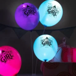 LED Ballonger Birthday Girl