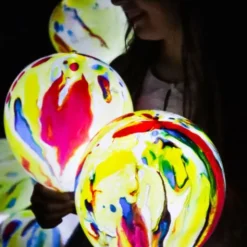 LED Ballonger Marmor