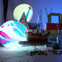 LED Ballonger Marmor