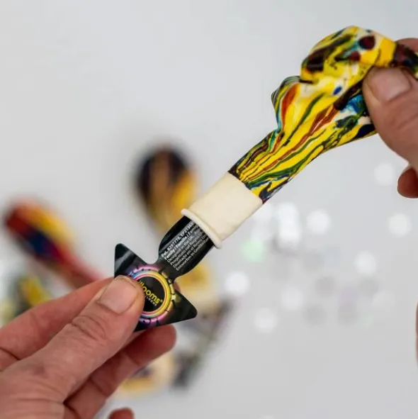 LED Ballonger Marmor
