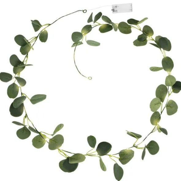 LED Girlang Löv Eucalyptus