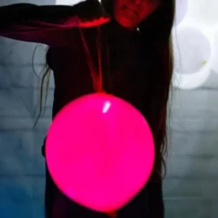 LED Mini Punch-Ballonger Flerfärgade