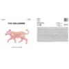 Leopard Folieballong