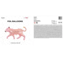 Leopard Folieballong