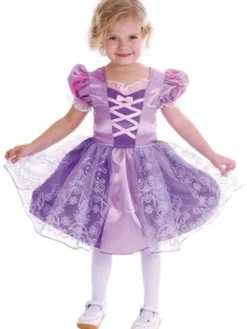 Lila Prinsessklänning Barn (2-4 år (92-104 cm))