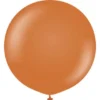 Ljusbruna Gigantiska Latexballonger Caramel Brown 2-pack