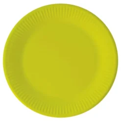 Ljusgröna Pappassietter Solid Color