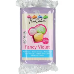 Ljuslila Sockerpasta Fancy Violet