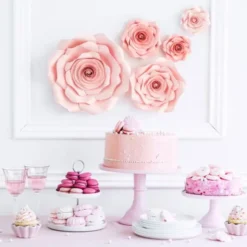 Ljusrosa Dekorationsblommor