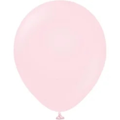 Ljusrosa Stora Standard Latexballonger (5-pack)