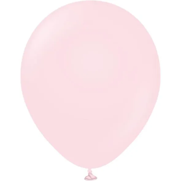 Ljusrosa Stora Standard Latexballonger (5-pack)
