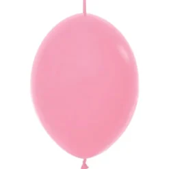 Länkande Latexballonger Rosa (10-pack)