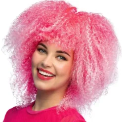 Lockig Peruk Neonrosa
