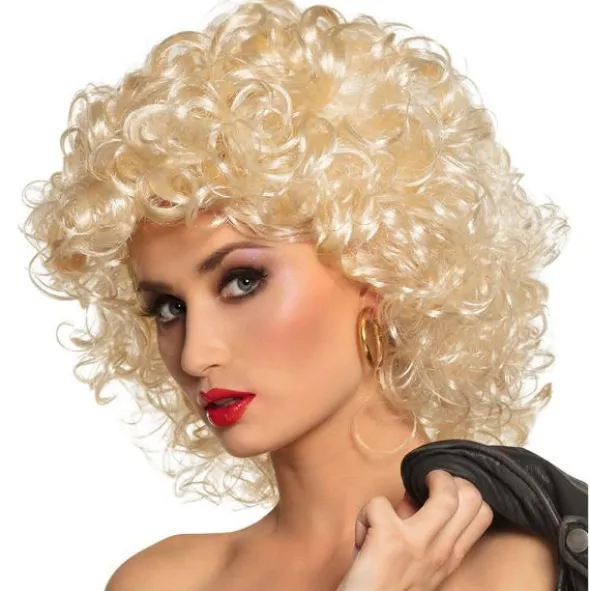 Lockig Peruk Sandy Blond
