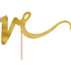Love Tårtdekoration Guld