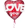 Love You 3D Folieballong