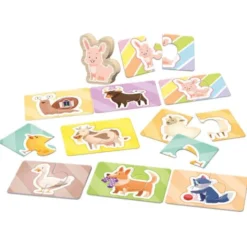 Lär Dig Mina Djurvänner Barnspel