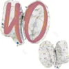Marble 40 Holografisk Ballongsiffra Rosa