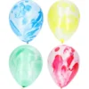 Marmor Ballonger Flerfärgade