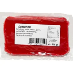 Marsipan Röd 500 gram