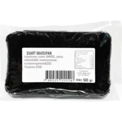 Marsipan Svart 500 gram