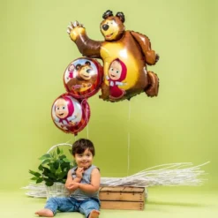 Masha och Björnen Folieballong