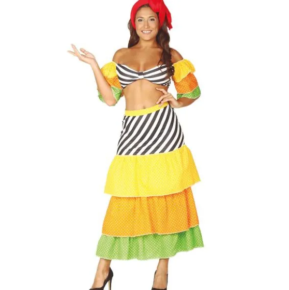 Maskeraddräkt Latinsk Dansare (S)