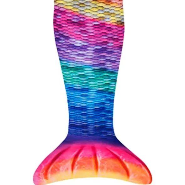 Mermaid Filt Rainbow