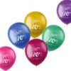 Metallic Ballonger Happy 20th
