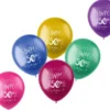Metallic Ballonger Happy 50th