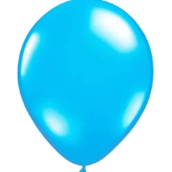 Metallic Ballonger Ljusblå (10-pack)