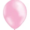 Metallic Ballonger Ljusrosa (10-pack)