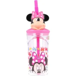 Mimmi Pigg 3D Mugg med Sugrör