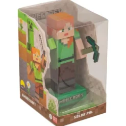 Minecraft Alex Solcellsfigur 13 cm